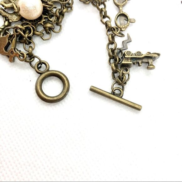 Bronze Tone Harry Potter Charm Bracelet - Picture 9 of 10